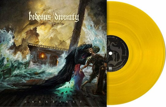Vinylplade Hideous Divinity - Unextinct (Sun Yellow Coloured) (Limited Edition) (LP) - 2