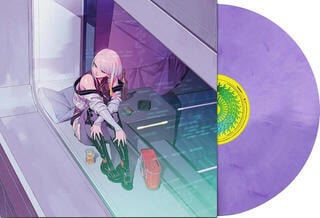 Schallplatte Yamaoka, Akira & Marcin P - Cyberpunk: Edgerunners (Original Series Soundtrack) (Marbled Purple & White Coloured) (LP) - 1