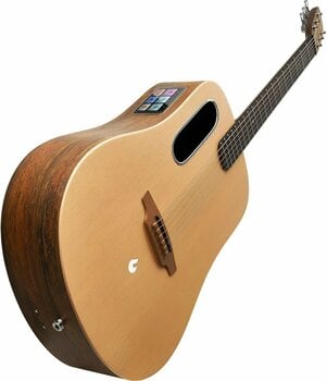 Electro-acoustic guitar Lava Music Lava ME 4 Spruce 41" Brown & Burlywood - 3