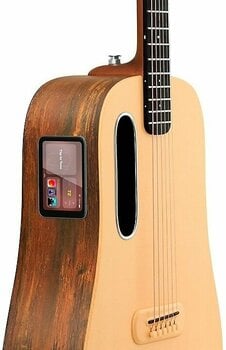 Electro-acoustic guitar Lava Music Lava ME 4 Spruce 36" Brown & Burlywood - 5
