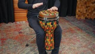 Djembe Meinl JD10SI-DH Simbra 10" Djembe - 5