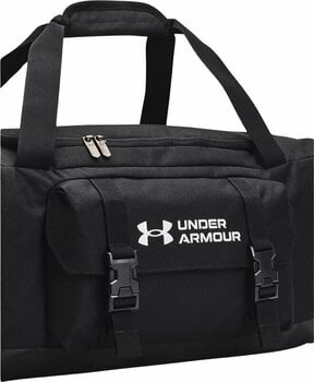 Lifestyle Backpack / Bag Under Armour UA Gametime Small Duffle Bag Black/White 38 L Sport Bag - 3