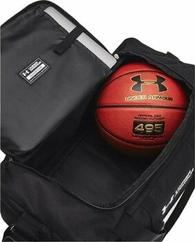 Lifestyle plecak / Torba Under Armour UA Gametime Small Duffle Bag Black/White 38 L Sport Bag - 4