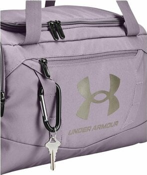 Lifestyle plecak / Torba Under Armour UA Undeniable 5.0 XS Duffle Bag Violet Gray/Metallic Champagne Gold 23 L Sport Bag - 3