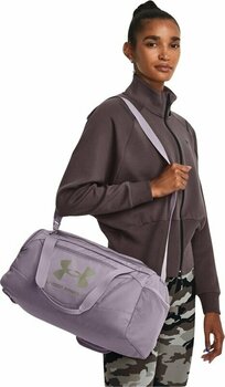 Lifestyle Backpack / Bag Under Armour UA Undeniable 5.0 XS Duffle Bag Violet Gray/Metallic Champagne Gold 23 L Sport Bag - 8