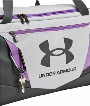 Lifestyle sac à dos / Sac Under Armour UA Undeniable 5.0 Small Duffle Bag Halo Gray/Provence Purple/Castlerock 40 L Sac de sport - 3