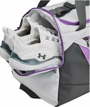 Lifestyle Backpack / Bag Under Armour UA Undeniable 5.0 Small Duffle Bag Halo Gray/Provence Purple/Castlerock 40 L Sport Bag - 5