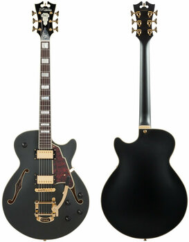 Halvakustisk guitar D'Angelico Deluxe SS Bob Weir Signature Matte Stone - 6