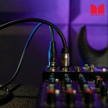 Mikrofónový kábel Monster Cable Prolink Studio Pro 2000 Čierna 3 m - 8