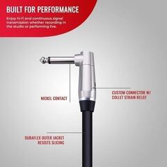 Кабел за високоговорители Monster Cable Prolink Performer 600 Combo Черeн/Ъглов - Директен - 1