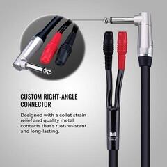 Кабел за високоговорители Monster Cable Prolink Performer 600 Combo Черeн/Ъглов - Директен - 3