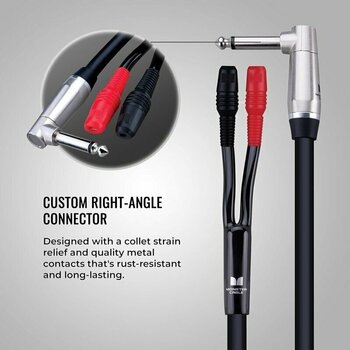 Cablu complet pentru boxe Monster Cable Prolink Performer 600 Negru 1,8 m - 4