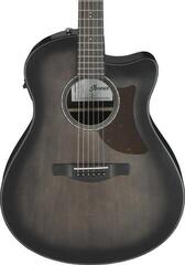 Elektroakustična dreadnought Ibanez AAM70CE-TBN Transparent Charcoal Burst Elektroakustična dreadnought - 3