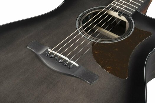 Elektroakustinen kitara Ibanez AAM70CE-TBN Transparent Charcoal Burst - 10