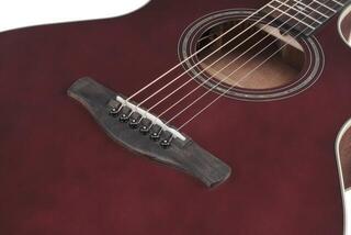 guitarra eletroacústica Ibanez AE100-BUF Burgundy guitarra eletroacústica - 7