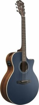 Elektroakusztikus gitár Ibanez AE100-DBF Dark Tide Blue Flat - 3