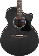 guitarra eletroacústica Ibanez AE140-WKH Weathered Black guitarra eletroacústica - 4