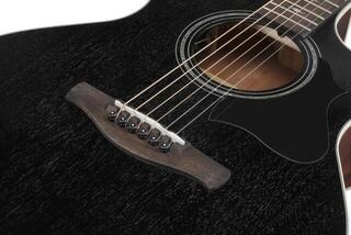 guitarra eletroacústica Ibanez AE140-WKH Weathered Black guitarra eletroacústica - 5