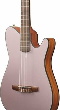 Special Acoustic-electric Guitar Ibanez FRH10N-RGF Rose Gold Metallic Flat - 6