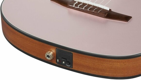 Elektroakustična gitara Ibanez FRH10N-RGF Rose Gold Metallic Flat - 8