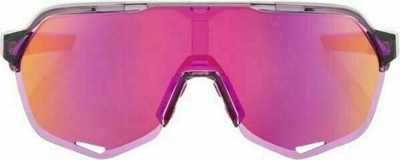 Fahrradbrille 100% S2 Polished Translucent Grey/Purple Multilayer Mirror Lens Fahrradbrille - 2
