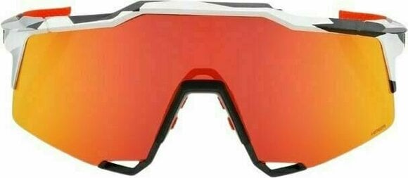 Cycling Glasses 100% Speedcraft Soft Tact Grey Camo/HiPER Red Multilayer Mirror Lens Cycling Glasses - 2