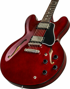 Halvakustisk gitarr Gibson ES-335 Dot Wine Red - 2