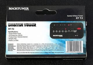 Elektronisch stemapparaat Warwick RT-T2 Rocktuner Elektronisch stemapparaat - 2