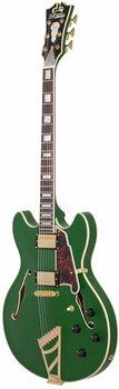 Guitare semi-acoustique D'Angelico Deluxe DC Stairstep Matte Emerald - 4