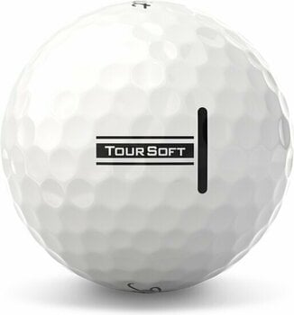 Nova loptica za golf Titleist Tour Soft 2024 White - 2