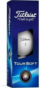 Nova loptica za golf Titleist Tour Soft 2024 White - 5