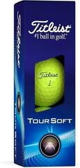 Golf žogice Titleist Tour Soft 2024 Yellow Golf žogice - 3
