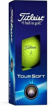 Nova loptica za golf Titleist Tour Soft 2024 Yellow - 4