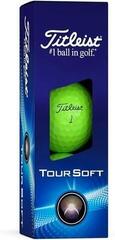 Golf žogice Titleist Tour Soft 2024 Green Golf žogice - 3