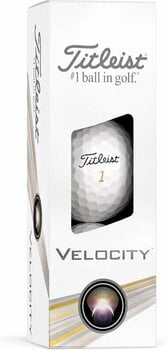 Golf Balls Titleist Velocity 2024 White - 5