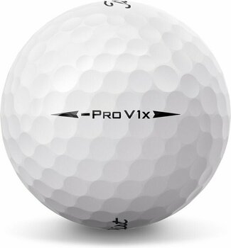 Golfball Titleist Pro V1x 2023 White Left Dash - 2