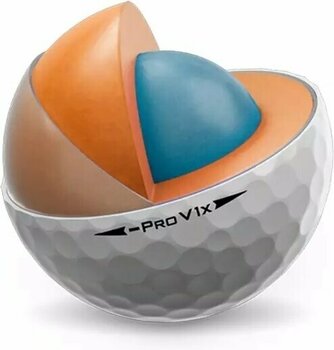 Golf Balls Titleist Pro V1x 2023 White Left Dash - 5