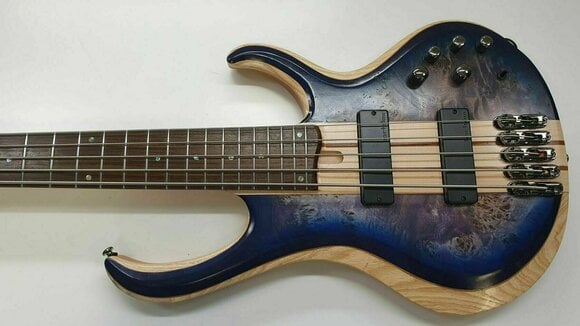 5-string Bassguitar Ibanez BTB845-CBL Cerulean Blue Burst (Pre-owned) - 2