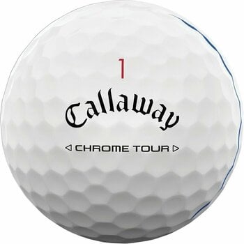 Palle da golf Callaway Chrome Tour White Golf Balls Triple Track - 3