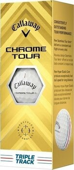 Piłka golfowa Callaway Chrome Tour White Golf Balls Triple Track - 5