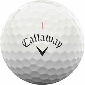Golf žogice Callaway Chrome Tour X White Golf Balls Basic - 3