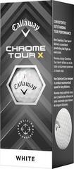 Golfball Callaway Chrome Tour X White Basic Golfball - 3