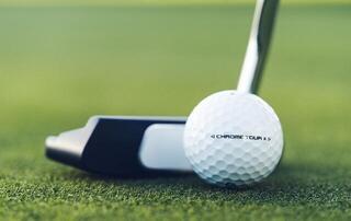 Golfball Callaway Chrome Tour X White Basic Golfball - 6