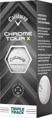 Golfball Callaway Chrome Tour X White Triple Track Golfball - 3