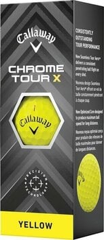 Golfball Callaway Chrome Tour X Yellow Golf Balls Basic - 4