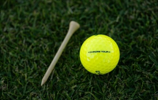 Piłka golfowa Callaway Chrome Tour Yellow Golf Balls Basic - 9
