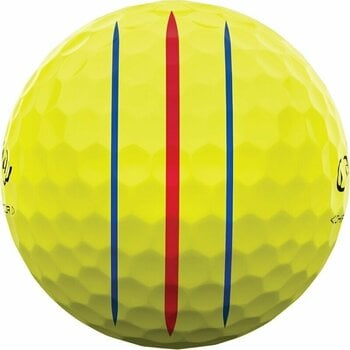 Golf žogice Callaway Chrome Tour Yellow Golf Balls Triple Track - 4
