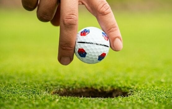 Nova loptica za golf Callaway Chrome Tour White Golf Balls Red/Blue TruTrack - 8