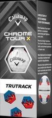 Golfball Callaway Chrome Tour X White TruTrack Golfball - 3