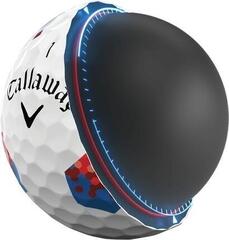 Golfball Callaway Chrome Tour X White TruTrack Golfball - 4